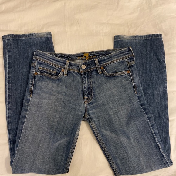 7 for all mankind straight leg jeans - Picture 3 of 3